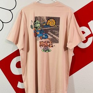 NIke Air Max Plus Retro 1998 Blue Volt Green Toad Snail Mushroom T-shirt Size XL